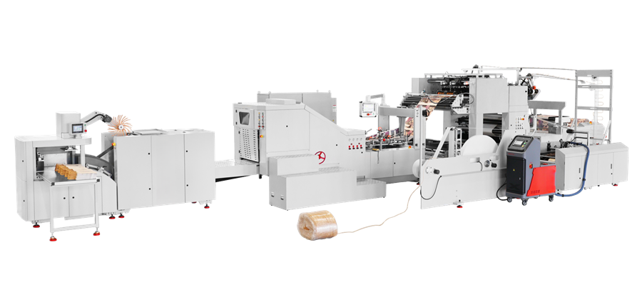 250T-Automatic High Speed Square Bottom Paper Bag Machine