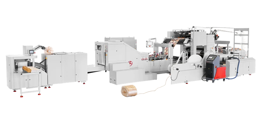 250T-Automatic High Speed Square Bottom Paper Bag Machine
